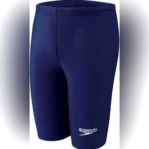 Speedo Boy's Swimsuit Jammer Powerflex Eco Solid 26 Youth Swim trunks NWT